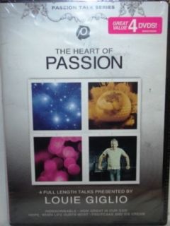 Louie Giglio The Heart of Passion New Christian 4 DVDs