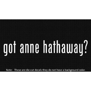 (2x) Got Anne Hathaway Logo sticker vinyl decals