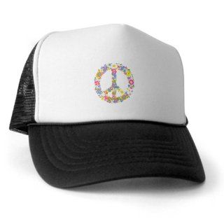 Artsmith, Inc. Trucker Hat (Baseball Cap) Floral Peace