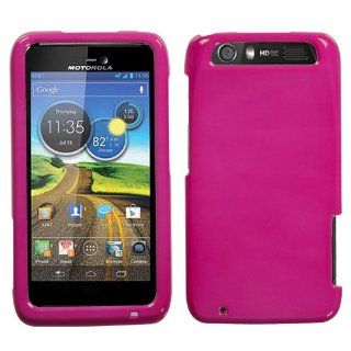 Hot Pink Hard Faceplate Case Cover For Motorola Atrix HD