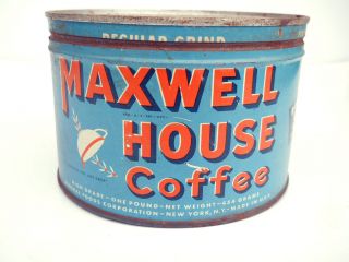 Maxwell House Coffee Tin General Store Hoboken NJ