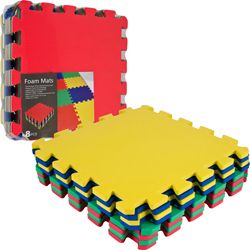  Rectangle Interlocking Color Eva Foam Mat for Kids or Home Gym
