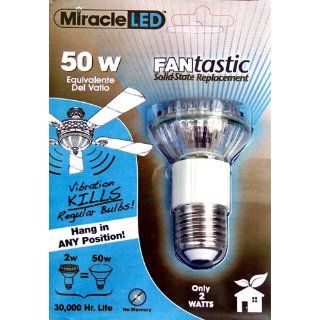 50W LED Fantastic Fan Light Bulb (2 pack)   