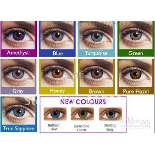 1 Pair of (Pure Hazel) Color Fresh Look Color Contact