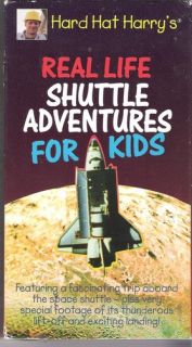 Hard Hat Harrys Real Life Shuttle Adventures Kids VHS
