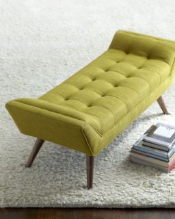 Jonathan Adler Sheepskin Bench   