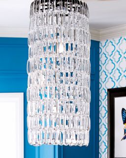 Glass Link Chandeliers   