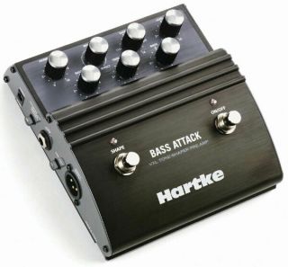 Hartke VXL Attack Bass Guitar Pre Amp Direct Box Pedal Stompbox VXL1