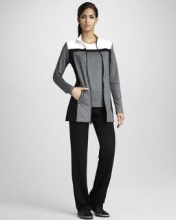  Three Piece Colorblock Jogging Suit   