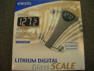 Homedics Lithium Digital Bathroom Scale Model SC 470