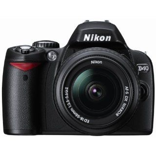 Nikon D40 6.1MP Digital SLR Camera Kit with 18 55mm f/3.5