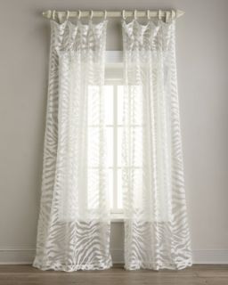 Isabella Collection by Kathy Fielder Zebra Sheer Curtains   Neiman