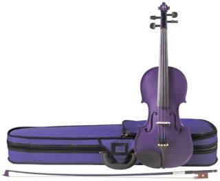 Cremona SV 75 4 4 Size Sparkling Purple Novice Violin