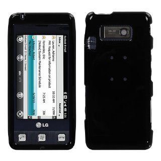 Solid Black Phone Protector Cover for LG VS750 (Fathom