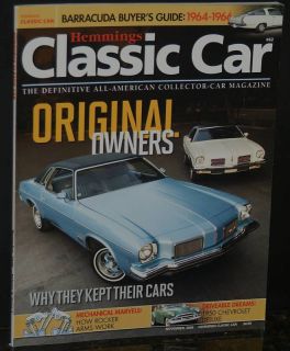 Hemmings Classic Car Magazine Olds Cutlas November 2009
