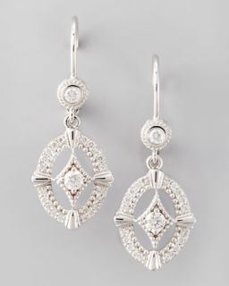 Penny Preville Oval New Classic Diamond Earrings   