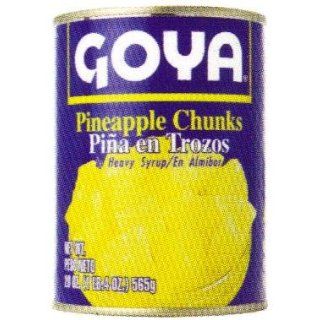 Goya Pineapple Chunks in Heavy Syrup 20 oz Grocery