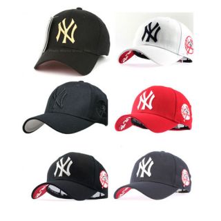  New York Yankees Flex Fit Baseball Ball Caps Flexible Band Hats