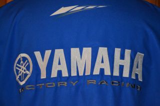 Yamaha Factory Racing Travis Hollins Short Sleeve Blue Pit Crew Shirt