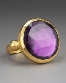 Gurhan Purple Quartz Gumdrop Ring   