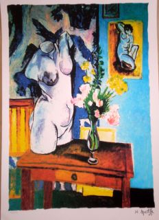 Henri Matisse Signed Lithograph s N 49 500 Art