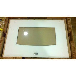 Maytag W10346119 White Oven Glass Door 