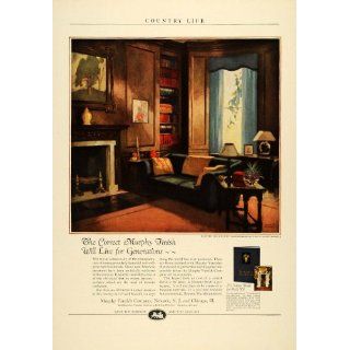 1924 Ad Murphy Varnish Woodwork Furniture Finish Housework