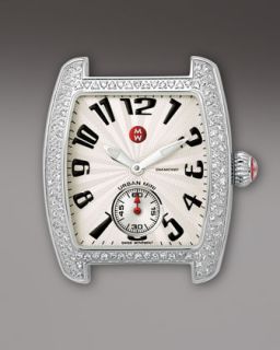 Michael Kors Mini Size Madison Three Hand Glitz Watch, Golden/Silver