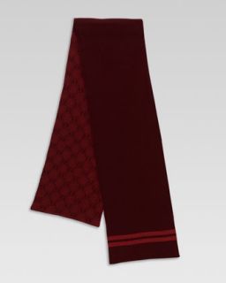 Gucci Interlocking GG Scarf   