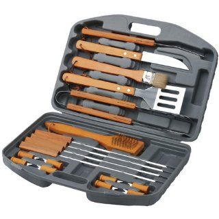 New   CHEFS BASICS SELECT HW5231 18 PIECE BBQ SET IN BLOW