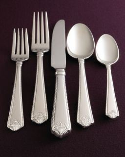 Wallace 65 Piece French Shell Stainless Steel Flatware   Neiman