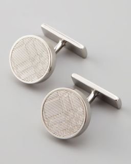 Round Cuff Links    Round Cufflinks