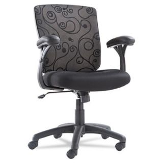  Mid Back Swivel Tilt Mesh Swirl Chair Guest Chair OIFLG4217