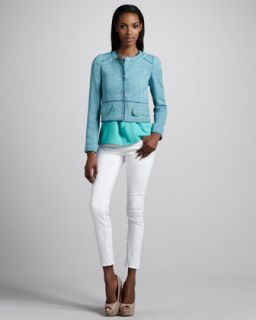  patsy ruffled blouse miranda cropped skinny jeans women s $ 108 178