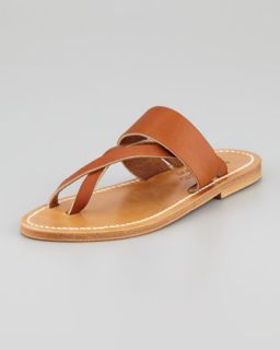 Pour la Victoire Ciara Ankle Wrap Flatform Sandal, Whiskey   Neiman