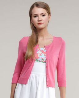 Lilly Pulitzer Hilary Cardigan, Hotty Pink   