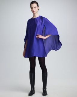 Kay Unger New York Womens Three Quarter Sleeve Dress   