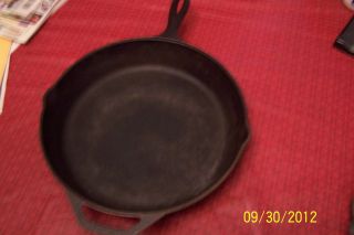 Vintage Lodge 12 Inchcast Ironskillet USA 10SK Very Collectible No
