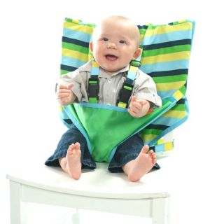 My Little Seat Infant Travel High Chair Colored Stripes