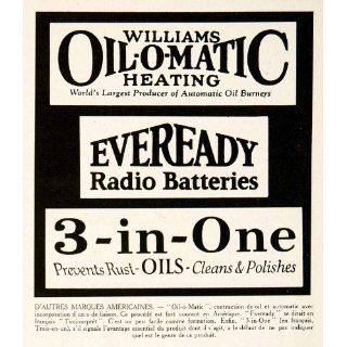 1926 Print Oil O Matic Eveready 3 In One Logo American