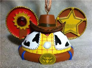 New Disney Parks Christmas Ornament Mickey Mouse Ears Hat Toy Story