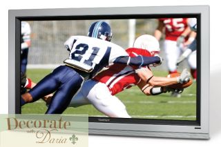55 TV Outdoor Sunbrite LCD HD Flat Screen Outside All Weather Silver