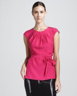 Lafayette 148 New York Jacinta Sash Top   