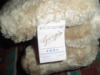 Giorgio Beverly Hills 2003 Herrington Collectors Bear