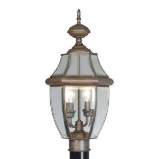  Post Lantern in Bronze Size 29 H x 16 W x 16 D