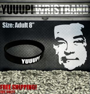 Official Dave Hester yuuup Wristband Bracelet as Seen on Storage Wars