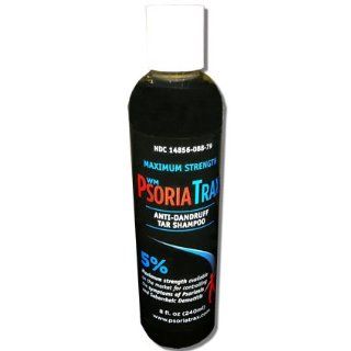 Coal Tar Shampoo Psoriatrax  25% Coal Tar Solution 8oz
