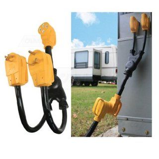 50 Amp RV Park Power Maximizer to 30 Amp and 15 Amp RV