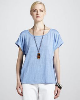  available in bluebird cosmos peach white $ 128 00 eileen fisher boxy