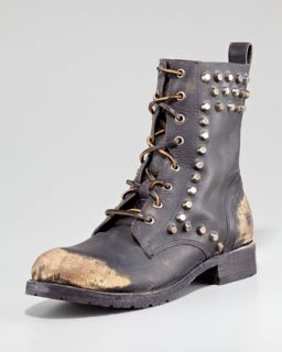 N1TN6 Frye Rogan Stonewashed Leather Boot